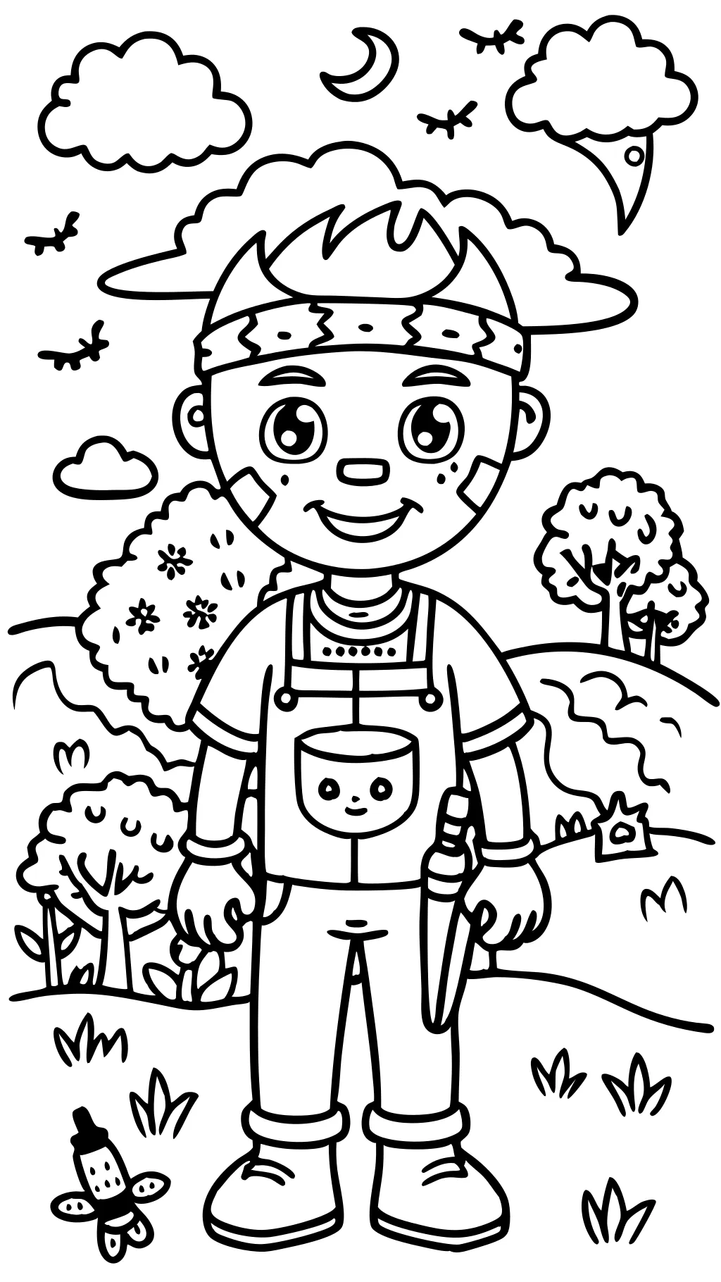 jason coloring page